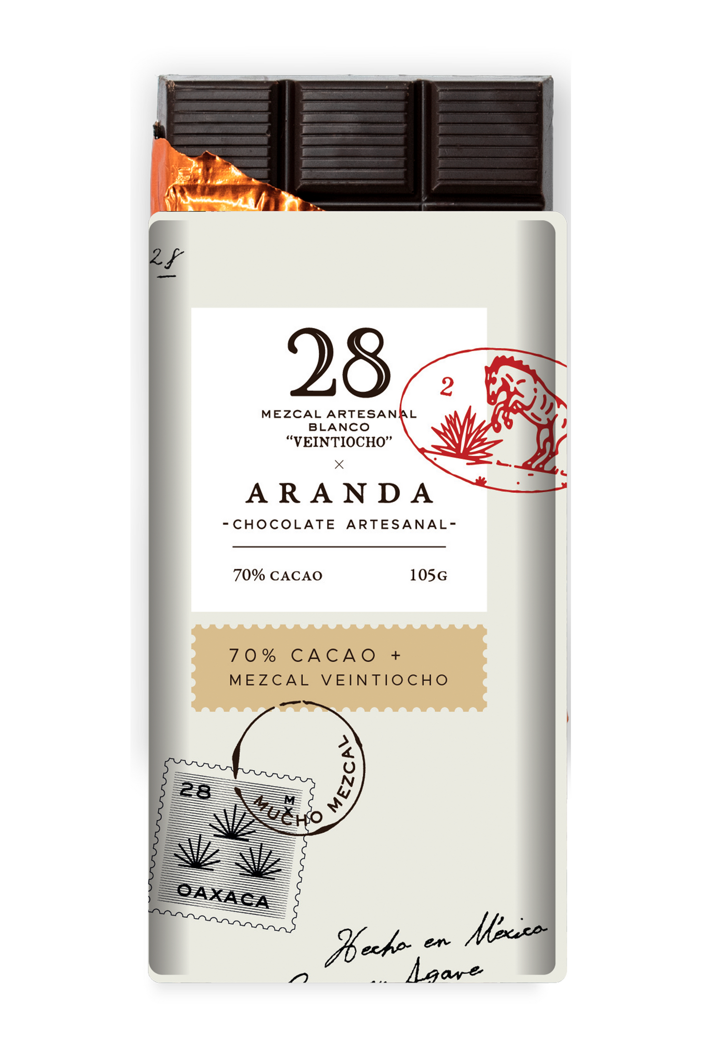 70% Chocolate con Mezcal 28 | 105g