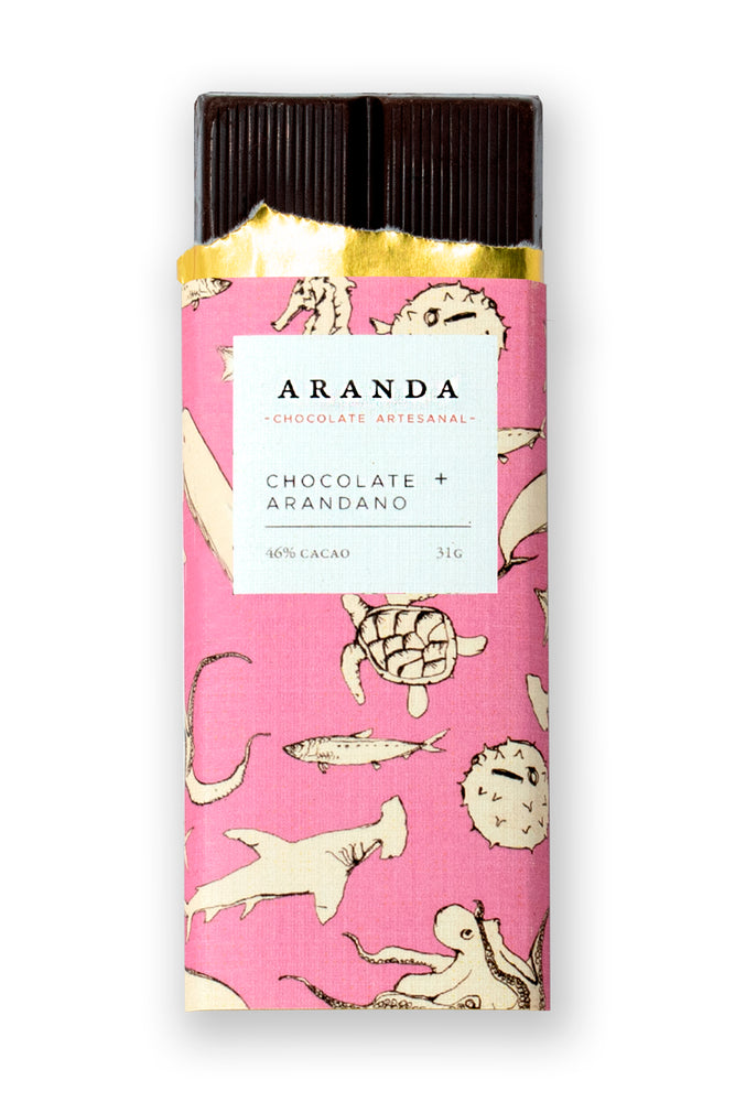 Arándano - Aranda honest chocolate