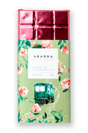
                  
                    Crema de coco + matcha - Aranda honest chocolate
                  
                