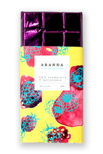 Frambuesa + macadamia - Aranda honest chocolate