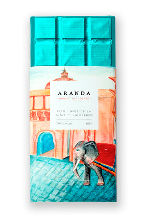 
                  
                    Nuez de la india + cereza + mulberries - Aranda honest chocolate
                  
                