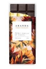 72% semilla de girasol y sal de mar - Aranda honest chocolate