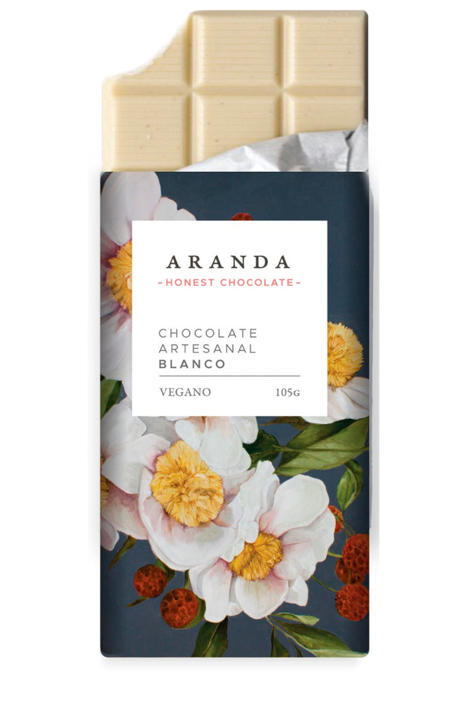 Chocolate Blanco Vegano - Aranda honest chocolate