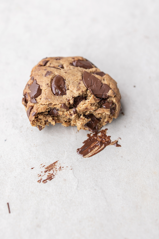 Guilt free chocolate chip KRAVE  cookie - Aranda honest chocolate
